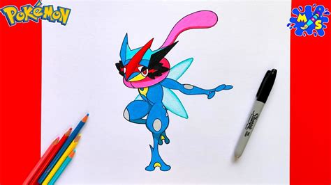 how to draw greninja|how to draw greninja easy.